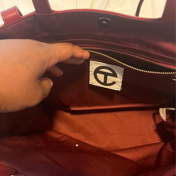 Telfar - Medium Shopping Bag Oxblood - Picture 3 of 6